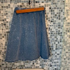 Jay basics denim skirt